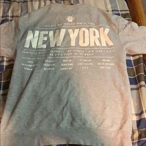 Grey New York sweater